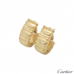 Cartier Yellow Gold Baignoire Earrings Cartier Yellow Gold Baignoire Earrings